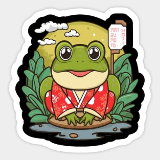 FROG MATSUMOTO HOJI T-Shirt Sticker